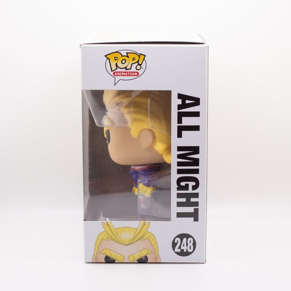Funko Pop Vinyl MHA My Hero Academia All Might Hero Costume #248 (in Box GUC) - Picture 2 of 6